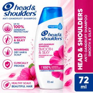 Head & Shoulders Smooth Silky Shampoo 72ml