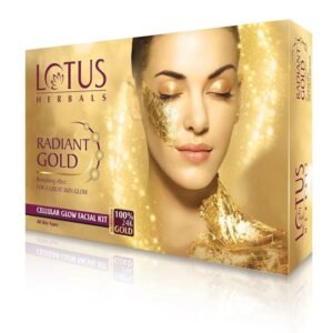 Lotus Radiant Gold Facial Kit 4 Step
