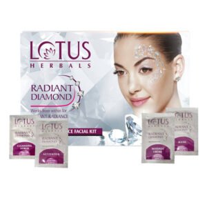 Lotus Radiant Diamond Facial Kit 4 Step