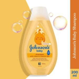 Johnson's
Baby Shampoo With Aloe & Vitamin B5
(200ml)