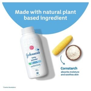 Johnson's
Natural Baby Powder
(100g)