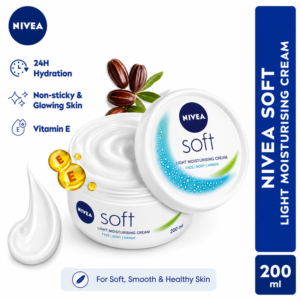 Nivea Soft Light Moisturizer Cream 200ml